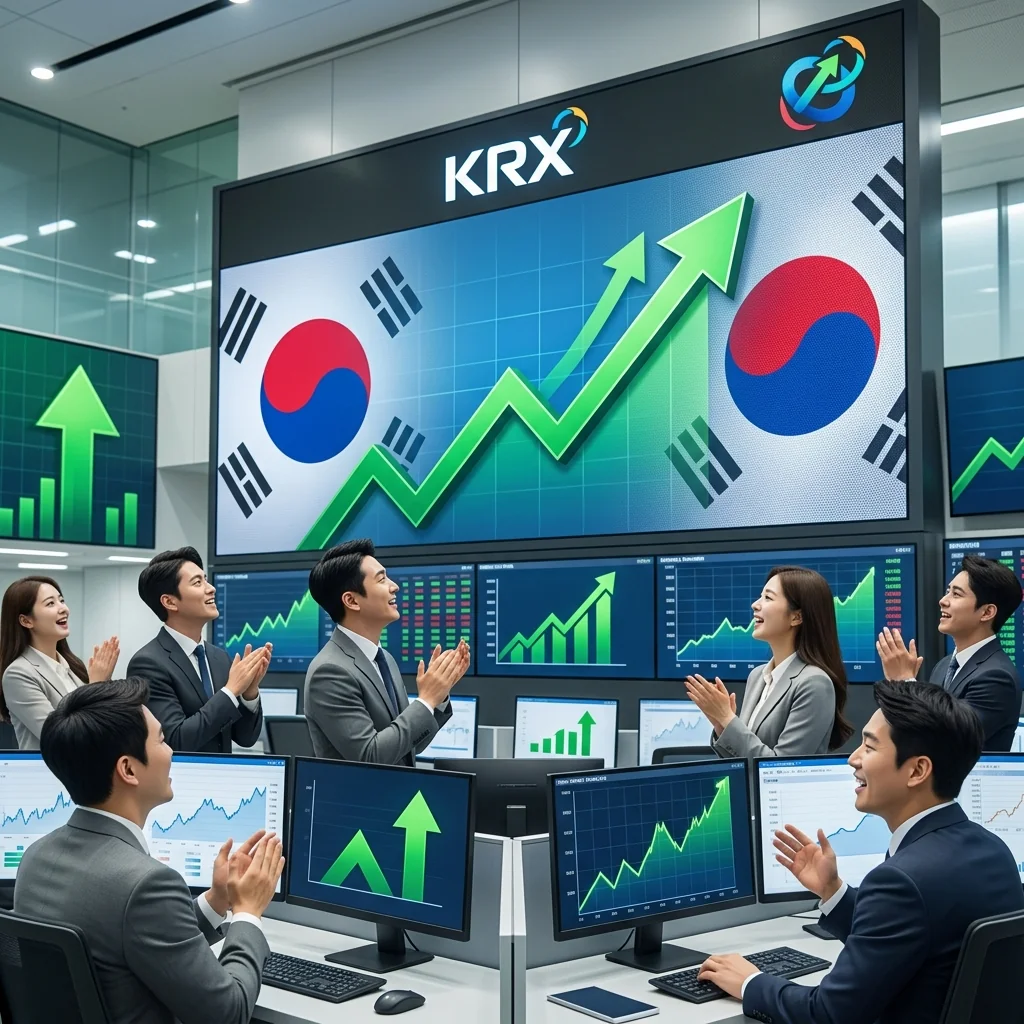 韩国股市首次突破9000点大关，KOSPI收盘涨2.25%