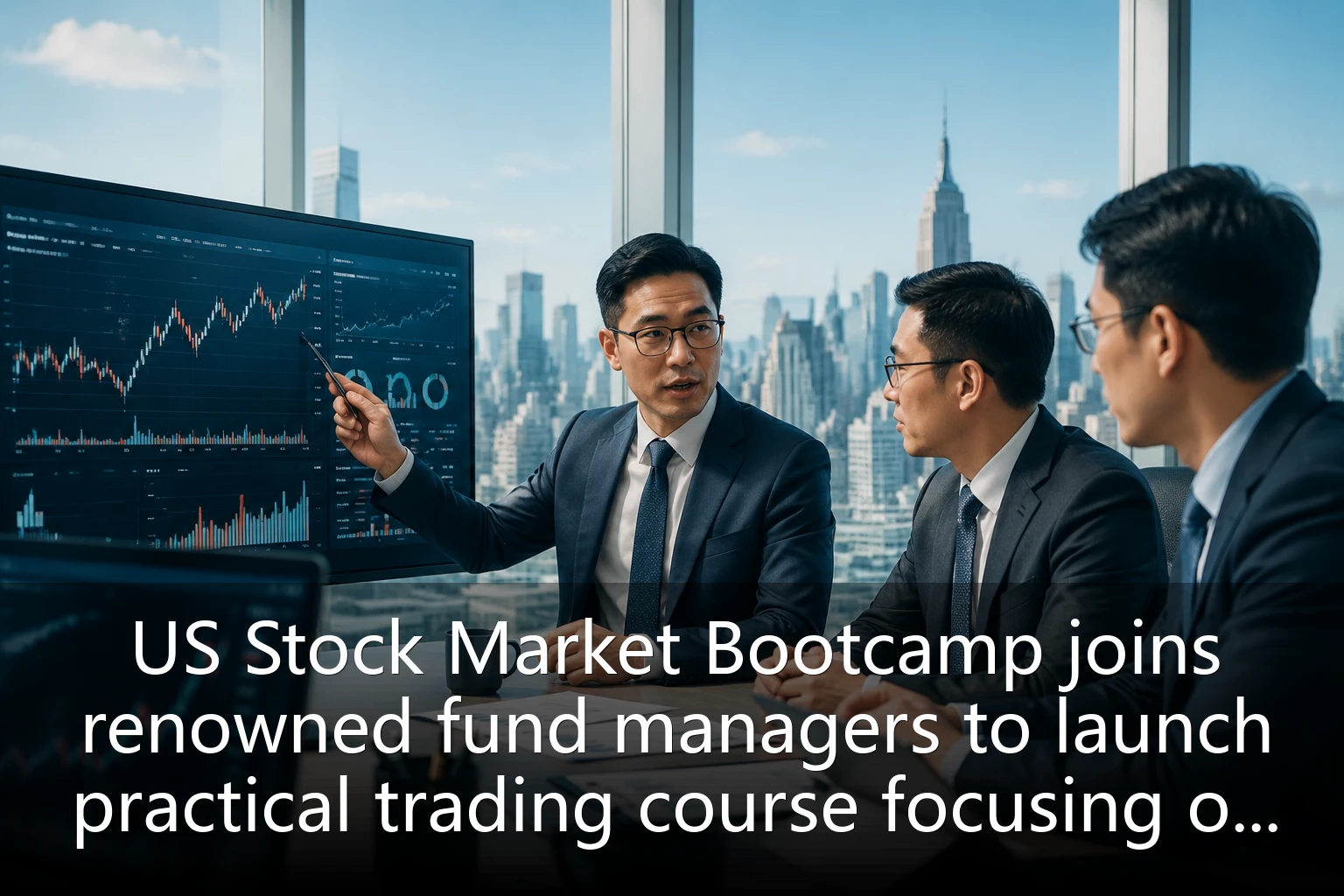 US Stock Market Bootcamp joins renowned fund managers to launch practical trading course focusing on quantitative strategies and risk management
