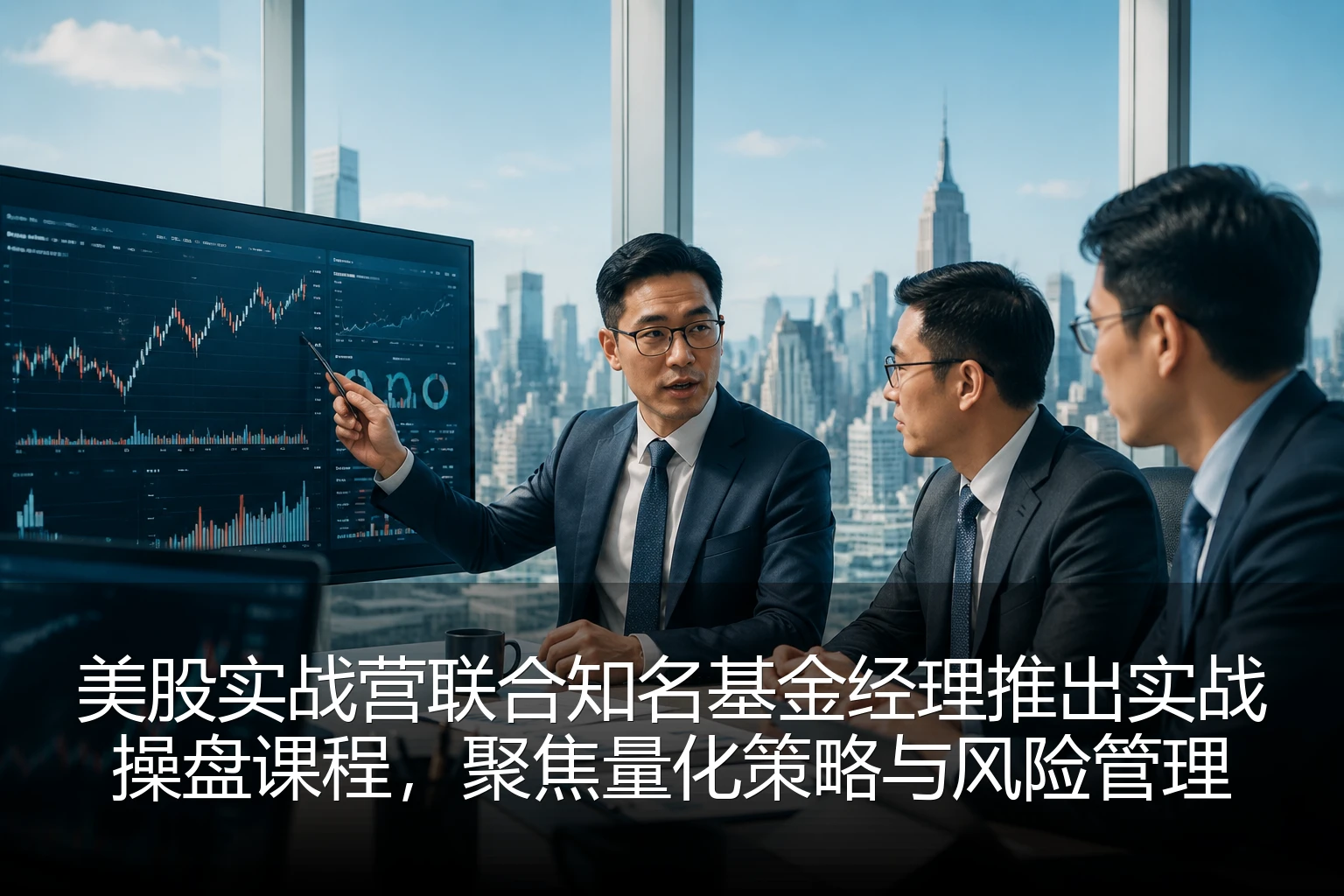 美股实战营联合知名基金经理推出实战操盘课程，聚焦量化策略与风险管理