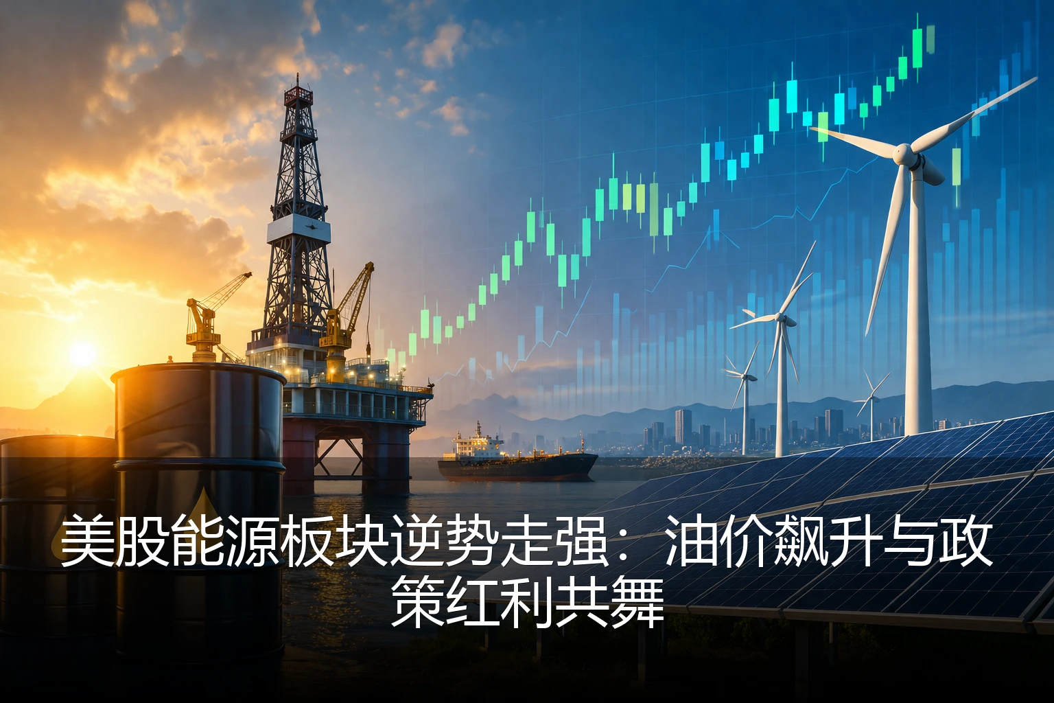 美股能源板块逆势走强：油价飙升与政策红利共舞