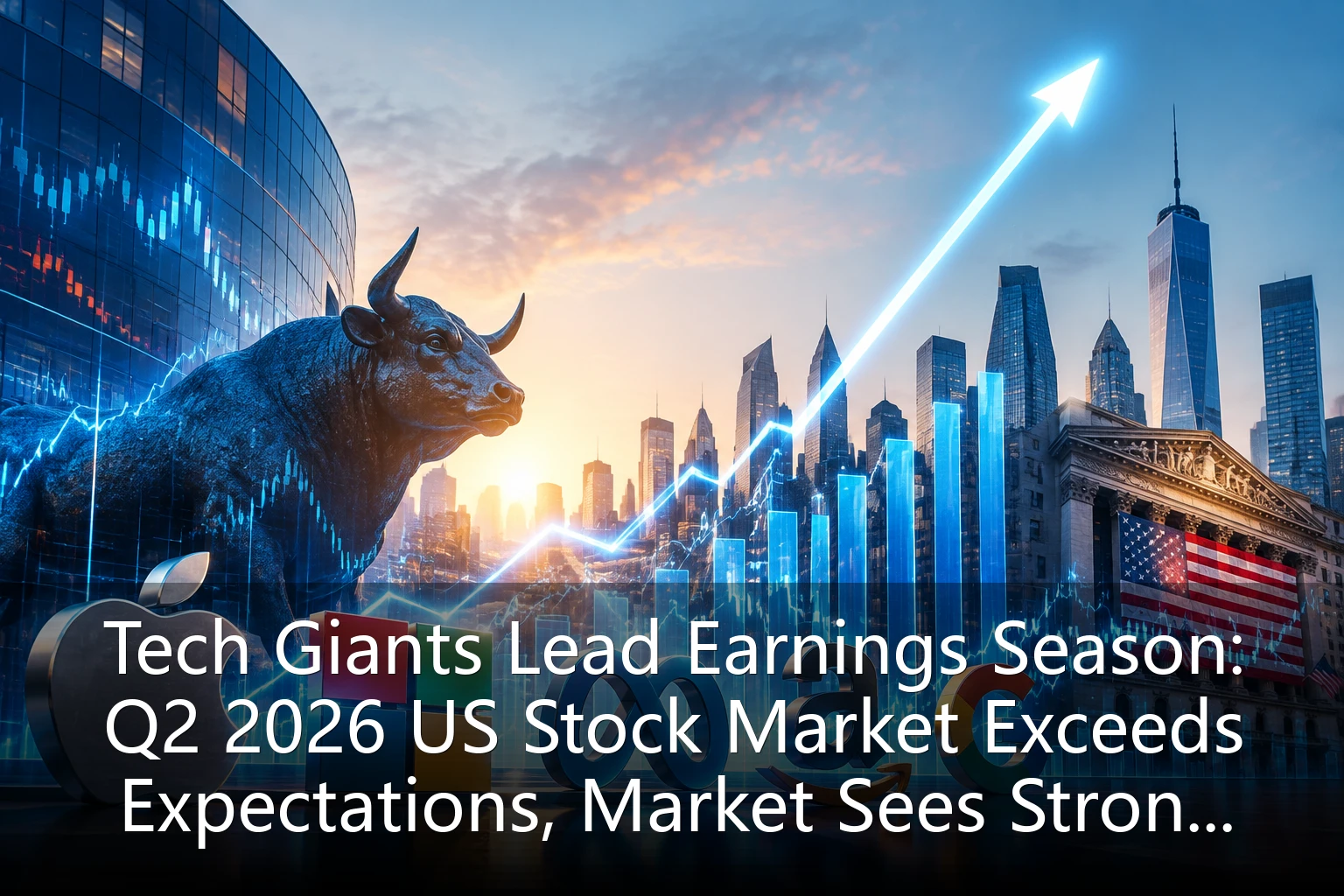 Tech Giants Lead Earnings Season: Q2 2026 US Stock Market Exceeds Expectations, Market Sees Strong Recovery