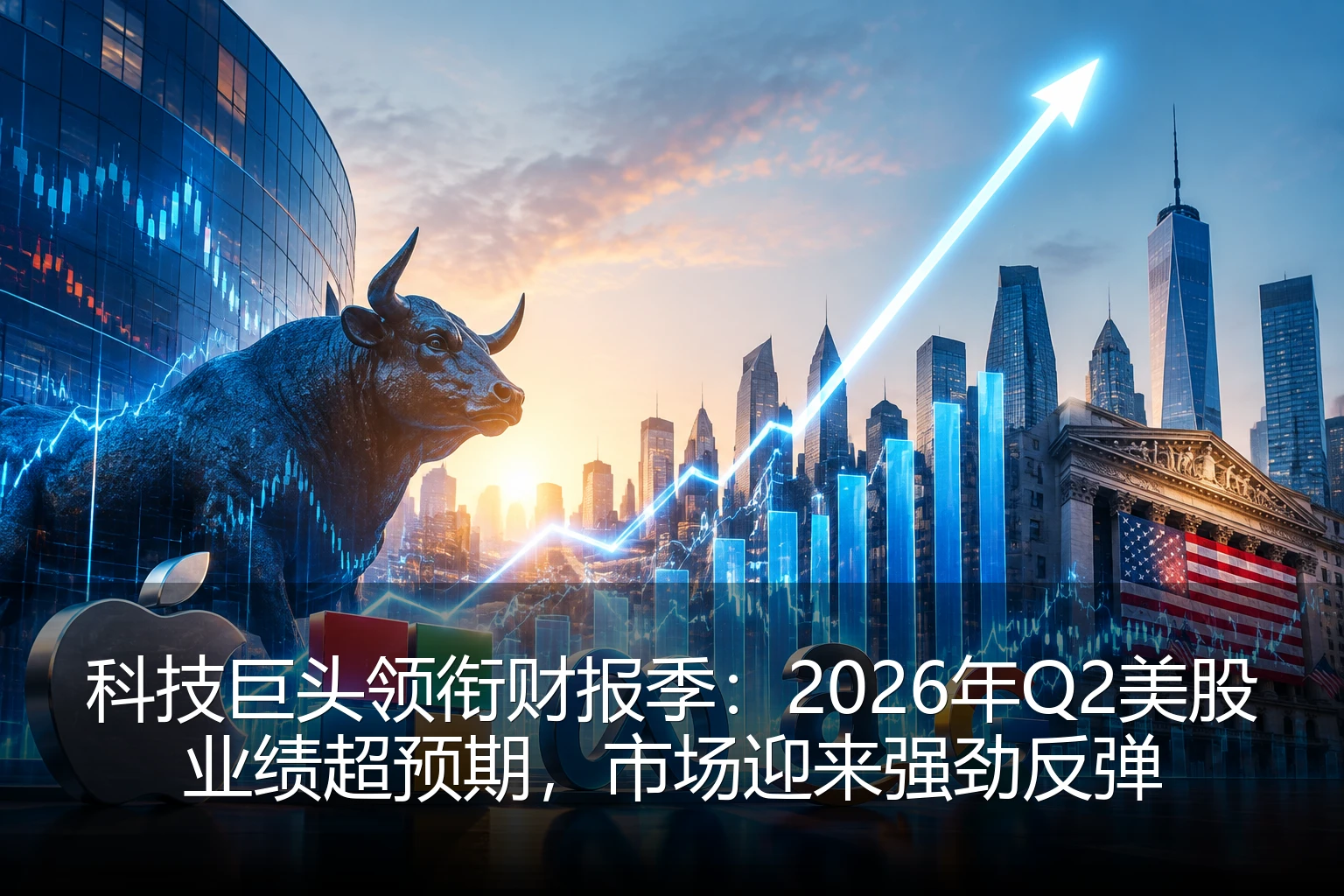 科技巨头领衔财报季：2026年Q2美股业绩超预期，市场迎来强劲反弹