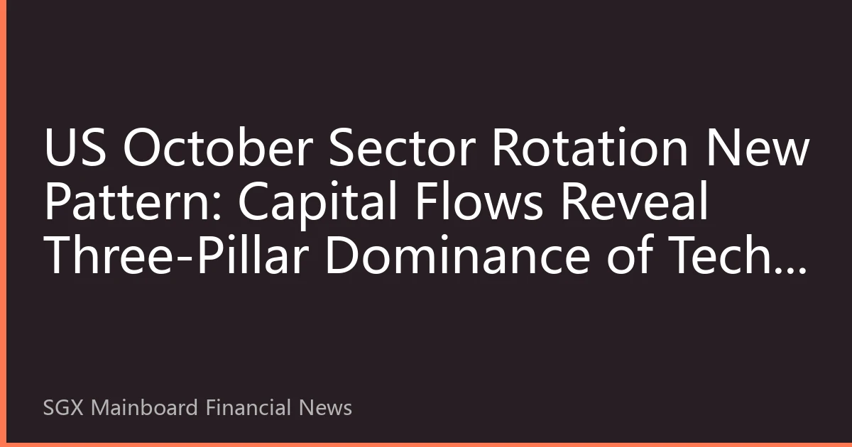 US October Sector Rotation New Pattern: Capital Flows Reveal Three-Pillar Dominance of Tech, Energy, and Finance - How Southeast Asian Investors Can Seize Opportunities